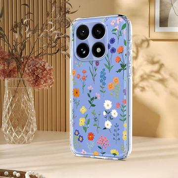 Xiaomi 15T TPU-cover med blomstermønster - tusindfryd