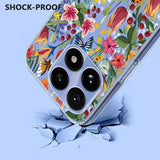 Xiaomi 15T TPU-cover med blomstermønster - Liljer