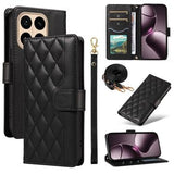 Xiaomi 15T Luksus Vatteret Pung - Sort