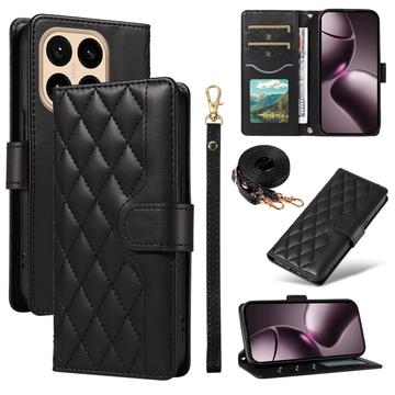 Xiaomi 15T Luksus Vatteret Pung - Sort