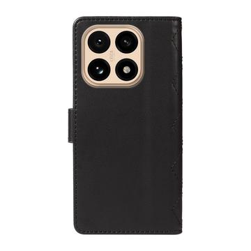 Xiaomi 15T Luksus Vatteret Pung - Sort