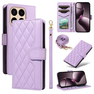 Xiaomi 15T Luksus Vatteret Pung - Lilla