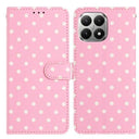 Xiaomi 15T Pung Etui med Prikket Mønster - Pink