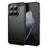 Xiaomi 15T Pro Børstet TPU Cover - Karbonfiber - Sort