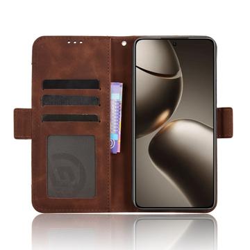 Xiaomi 15T Pro Kortholder Pung Etui - Brun