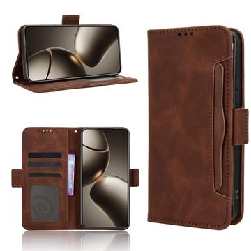 Xiaomi 15T Pro Kortholder Pung Etui - Brun