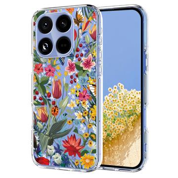 Xiaomi 15T Pro TPU-cover med blomstermønster - Liljer