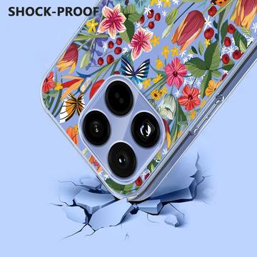 Xiaomi 15T Pro TPU-cover med blomstermønster - Liljer