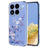 Xiaomi 15T Pro TPU-cover med blomstermønster - Lilla
