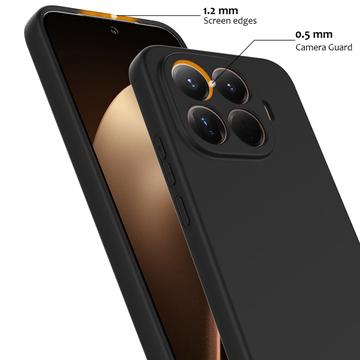 Xiaomi 15T Pro Liquid Silikone Cover - MagSafe Kompatibel - Sort