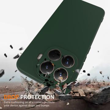 Xiaomi 15T Pro Liquid Silikone Cover - MagSafe Kompatibel - Mørkegrøn