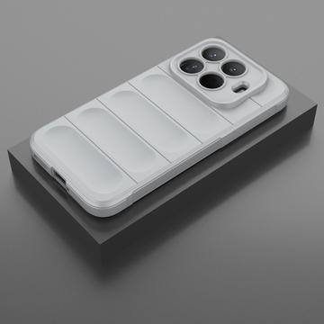 Xiaomi 15T Pro Rugged TPU Cover - Lysegrå