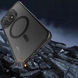Xiaomi 15T Pro Tech-Protect Magmat Cover - MagSafe Kompatibel - Mat Sort
