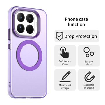 Xiaomi 15T Pro UltraGuard Matte MagSafe Cover - mørk lilla
