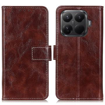 Xiaomi 15T Pro Pung Etui med Stativ - Brun