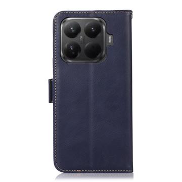 Xiaomi 15T Pro Læderpung med RFID - Blå