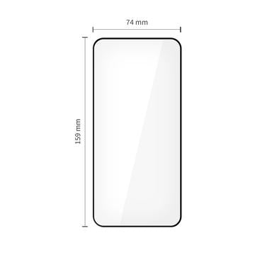 Xiaomi 15T Tech-Protect Glass Fit+ Skærmbeskyttelse Hærdet Glas - 2 stk. - Sort