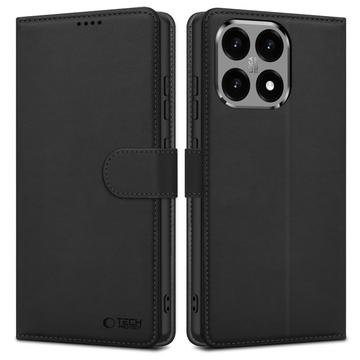 Xiaomi 15T Tech-Protect Pungetui med Magnet og Stativ - Sort