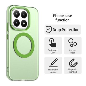 Xiaomi 15T UltraGuard Matte MagSafe Cover - Grøn