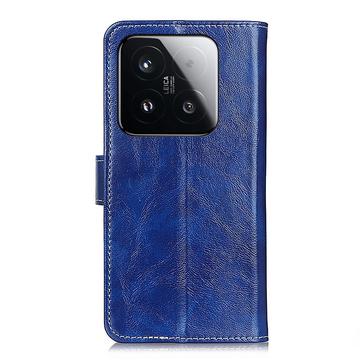 Xiaomi 15T Pung Etui med Stativ - blå