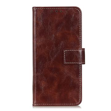 Xiaomi 15T Pung Etui med Stativ - Brun