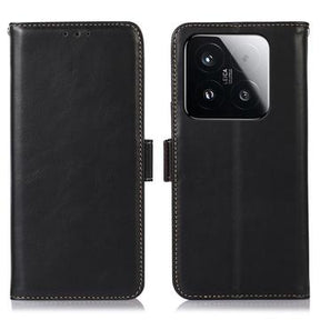 Xiaomi 15T Læderpung med RFID - Sort