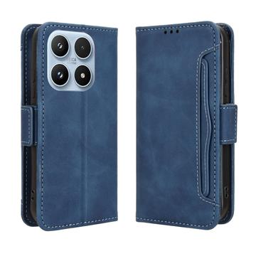 Xiaomi 17 Kortholder Pung Etui - Blå