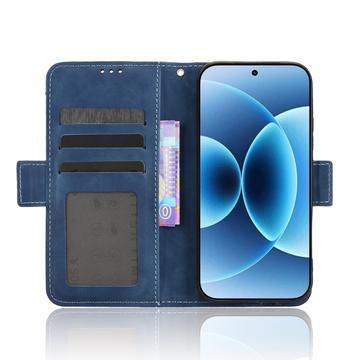 Xiaomi 17 Kortholder Pung Etui - Blå