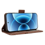 Xiaomi 17 Kortholder Pung Etui - Brun