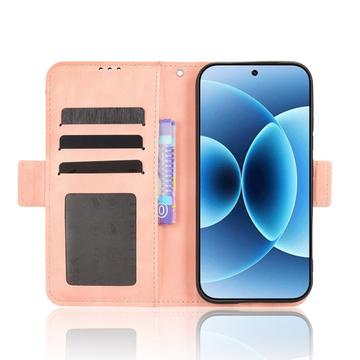 Xiaomi 17 Kortholder Pung Etui - Pink