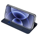 Xiaomi 17 Dux Ducis Skin Pro Flip Cover - Blå