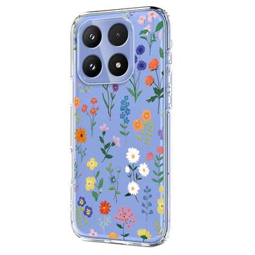 Xiaomi 17 TPU-cover med blomstermønster - tusindfryd