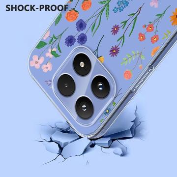 Xiaomi 17 TPU-cover med blomstermønster - tusindfryd