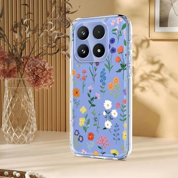 Xiaomi 17 TPU-cover med blomstermønster - tusindfryd
