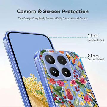 Xiaomi 17 TPU-cover med blomstermønster - Liljer