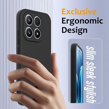 Xiaomi 17 Liquid Silikone Cover - MagSafe Kompatibel - Sort