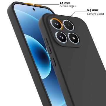 Xiaomi 17 Liquid Silikone Cover - MagSafe Kompatibel - Sort