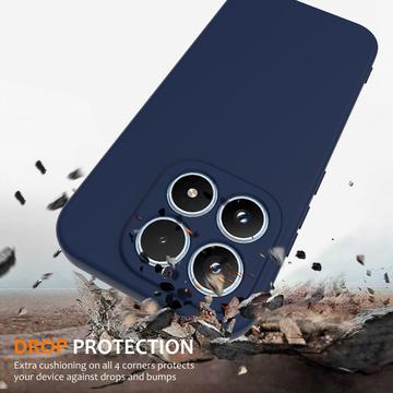 Xiaomi 17 Liquid Silikone Cover - MagSafe Kompatibel - Mørkeblå