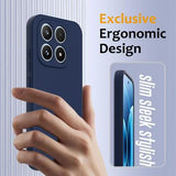 Xiaomi 17 Liquid Silikone Cover - MagSafe Kompatibel - Mørkeblå