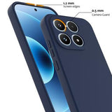 Xiaomi 17 Liquid Silikone Cover - MagSafe Kompatibel - Mørkeblå
