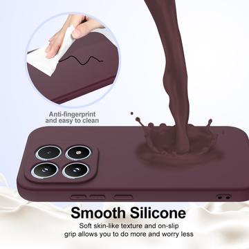 Xiaomi 17 Liquid Silikone Cover - MagSafe Kompatibel - Vinrød