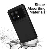 Xiaomi 17 Love Mei Powerful Hybrid Cover - Sort