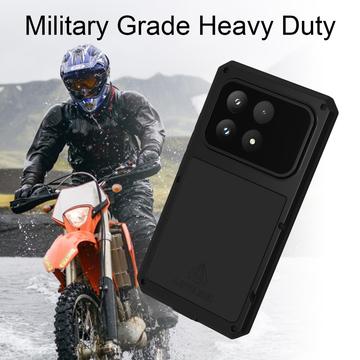 Xiaomi 17 Love Mei Powerful Hybrid Cover - Sort