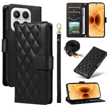 Xiaomi 17 Luksus Vatteret Pung - Sort