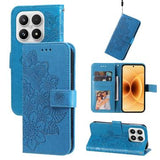 Xiaomi 17 Mandala Series Etui med Pung - Blå