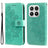 Xiaomi 17 Mandala Series Etui med Pung - Grøn