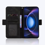 Xiaomi 17 Max Kortholder Pung Etui - Sort
