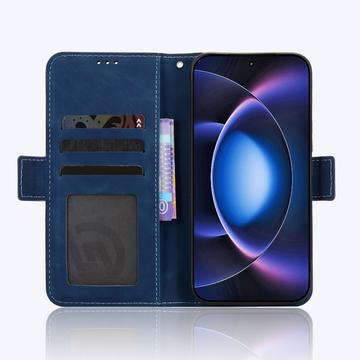 Xiaomi 17 Max Kortholder Pung Etui - Blå