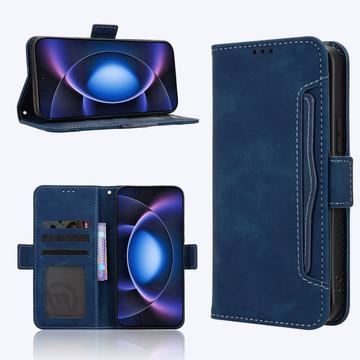 Xiaomi 17 Max Kortholder Pung Etui - Blå