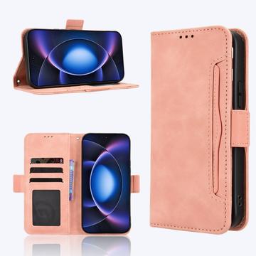 Xiaomi 17 Max Kortholder Pung Etui - Pink
